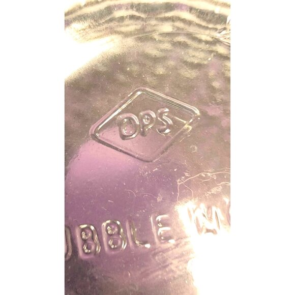 1960 Era Vintage DPS Bubble Mold Glass Vase - Picture 3 of 5